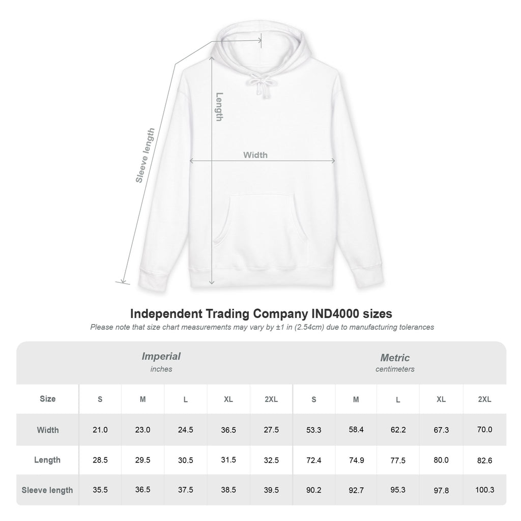 Guerrero Pullover Hoodie — Distressed Cross Graphic Hooded Sweatshirt
