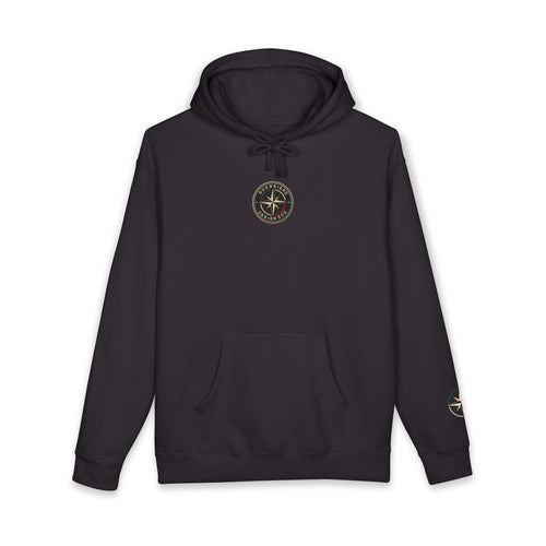 Guerrero Pullover Hoodie — Distressed Cross Graphic Hooded Sweatshirt