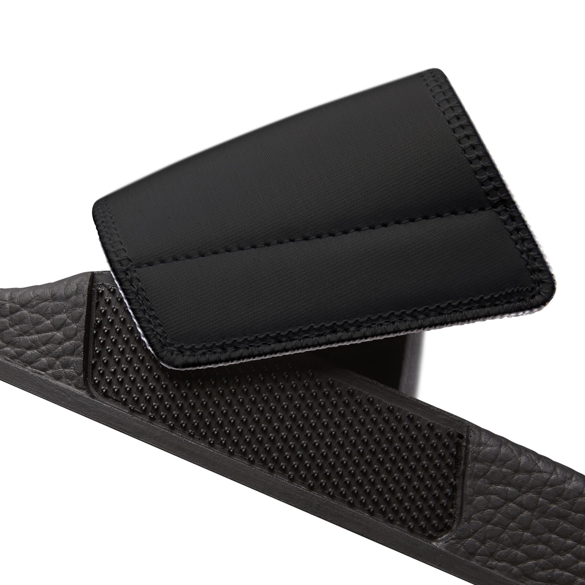 Guerriero OG PRIMO Men's Removable-Strap Slide Sandals — Adjustable Black Comfort Slides