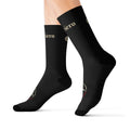 Guerriero — Gothic Crest Crew Socks with ‘Griccetera’ Script